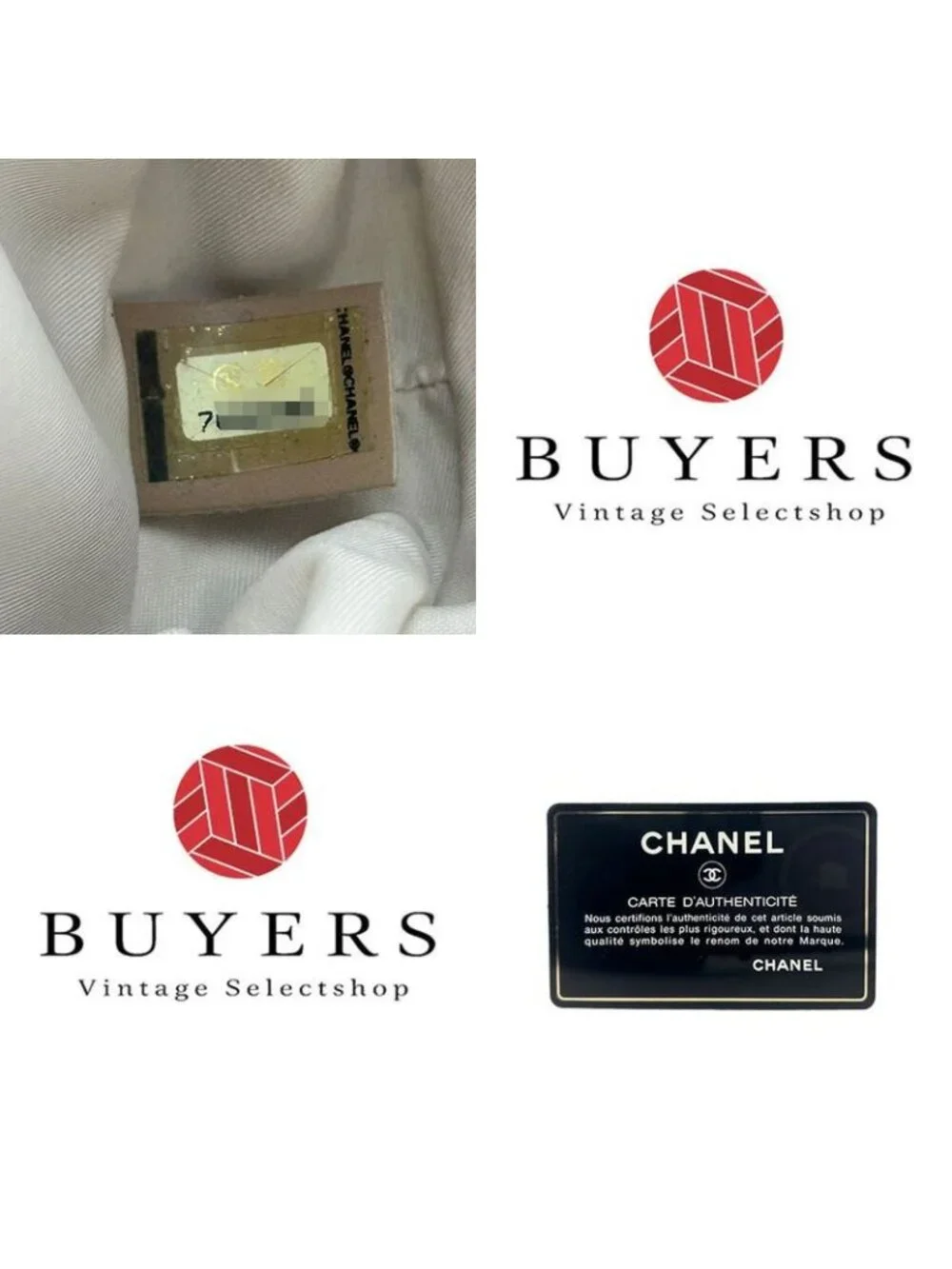 Chanel Pouch New Travel Line 7 th Beige Jacquard Nylon Round Small - Picture 7 of 7